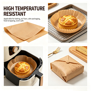 Papel Impreso Personalizado con Logotipo, Resistente al Aceite y a la Grasa, Ecológico, para Envolver Alimentos, Venta al por Mayor para Restaurantes y Servicios de Catering - Product Image 3
