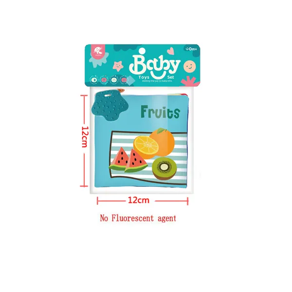 Educational Toys Animal Soft Story Fabric Learning Cognitive Baby Cartoon Musical Cloth Books