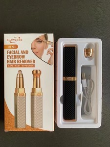 Épilateur indolore 2 en 1 <span class=keywords><strong>pour</strong></span> femmes Tondeuse à sourcils et épilateur facial avec rasoir à lèvres - Product Image 6
