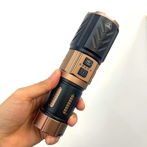 Linterna LED de Alta Potencia, <span class=keywords><strong>Linternas</strong></span> Tácticas Recargables, Linterna de Alto Lumen, Impermeable, para Camping, EDC, Mini Antorcha - Product Image 1