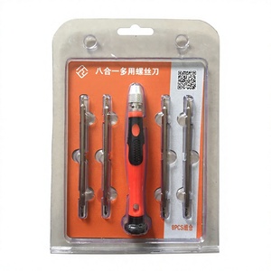 Jeu de tournevis multifonction 8 en 1 T5 T6 T7 T8 PH0 3 PH00 2 pour réparation de téléphones portables, acier au chrome vanadium, 8 pièces - Product Image 1