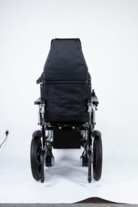 <span class=keywords><strong>Fauteuil</strong></span> roulant électrique pliable, chaise de mobilité portable pour personnes âgées avec télécommande, moteur puissant et transport facile - Product Image 3