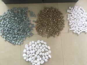 Grandi pietre di fiume bianche, ciottoli di pietra naturale bianco <span class=keywords><strong>perla</strong></span> per decorazioni da esterno e parchi - Product Image 6