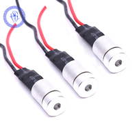 Faisceau réglable 520nm 5mW Laser vert 3-5V Tête laser industrielle Point vert
