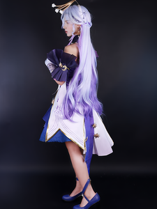 ชุดคอสเพลย์โรบินจากเกม <span class=keywords><strong>Honkai</strong></span> Star Rail พร้อมวิกผม ชุดยูนิฟอร์ม ปีก เครื่องประดับศีรษะ ต่างหู สำหรับนักร้อง ซันเดย์ ปาร์ตี้ฮาโลวีน สำหรับผู้หญิง - Product Image 3