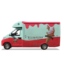Grand Food Truck, Camion de Restauration Mobile, Stand de Tacos, Cuisine Mobile, Camion à Pizza, Camion à Café, Chariot à Hot-dogs, Restaurant Mobile
