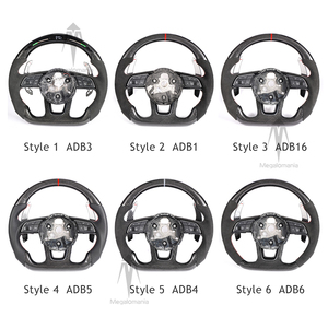 Volant de voiture en cuir pleine fleur, compatible avec <span class=keywords><strong>Audi</strong></span> A4 C7 C8 B8.5 B9 S3 <span class=keywords><strong>S4</strong></span> S5 S6 S7 S8 R8 TTS TT B8 A6, transformation de l'ancien au nouveau modèle - Product Image 3