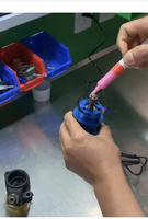 Herramienta de rectificado de asientos de émbolo para bomba diésel HP0, máquina rectificadora eléctrica para bomba Common Rail HP0