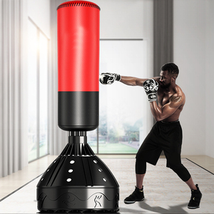 Pesante Freestanding Trasporto Del Basamento Calcio KickBoxing <span class=keywords><strong>Boxe</strong></span> Punching Bag Sacchetto di Sabbia con la Tazza di Aspirazione di Base per Adulti - Product Image 4