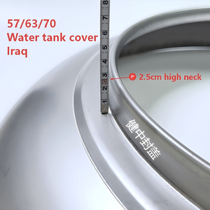 Cubierta de Tanque de <span class=keywords><strong>Agua</strong></span> de Acero Inoxidable SUS 304 con Cuello Alto, Cubierta de Barril de Dimensiones Personalizadas para Tanque de <span class=keywords><strong>Agua</strong></span> <span class=keywords><strong>Potable</strong></span> Escolar de 1000 <span class=keywords><strong>Litros</strong></span> - Product Image 1