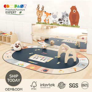 COMPANY Mobilier moderne en bois pour garderie, Tapis de jeu pour <span class=keywords><strong>bébé</strong></span> pour la stimulation sensorielle, pour aire de développement sensoriel, crèche et salle de classe - Product Image 1