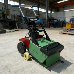 Machine à décapage de revêtements de sol en PU et caoutchouc pour terrains de jeux, haute efficacité, portable, avec largeur de travail réglable - Product Image 1