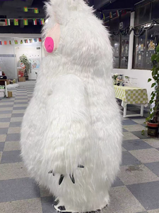 Tamaño personalizado gigante realista personaje de dibujos animados inflable mascota disfraz <span class=keywords><strong>Yuki</strong></span> disfraz Cosplay para eventos fiesta - Product Image 3