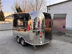 Stainless Steel OEM Snack Food Trailer Concession Fully Equipped <b>Mobile</b> Snack Food CartTruck with Full <b>Kitchen</b> DOT CE VIN - Product Image 6