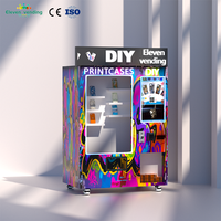Personnalisé GJ102 coque de téléphone distributeur automatique SDK écran tactile haute efficacité pièce carte de crédit système de paiement centre commercial