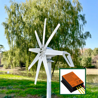 Générateurs d'énergie alternative 12V/24V 1000W 1kW en stock en Pologne, éoliennes domestiques 48V à 10 pales