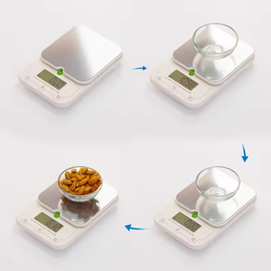 Balance de cuisine numérique intelligente multifonctionnelle, portable, étanche, 3 kg, pour aliments et nutrition - Product Image 5