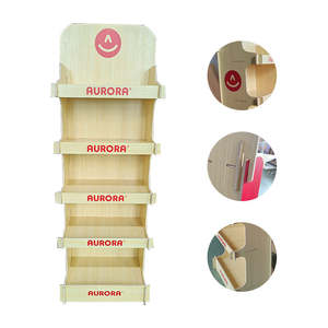 Полки для супермаркетов, складирование, поставщик супермаркетов, деревянный стенд на заказ - Product Image 3