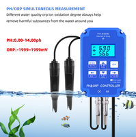 Contrôleur numérique de pH et ORP Wifi PH-803W avec sonde BNC, testeur de qualité de l'eau pour hydroponie, piscine, aquarium
