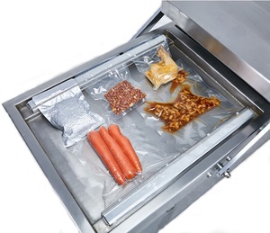 เครื่องบรรจุภัณฑ์อัตโนมัติแบบสองห้องสำหรับไก่ รุ่น DZ400/2SB พร้อมฟังก์ชั่นหลากหลายสำหรับอาหาร เครื่องซีลสูญญากาศแบบสองห้อง รุ่น DZ400/2SB - Product Image 4