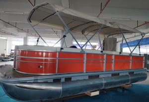 Meilleur yacht sportif de luxe de 22 pieds, coque en fibre de verre stable, capacité de 11 personnes, bateau de pêche et de croisière personnalisable à vendre - Product Image 4