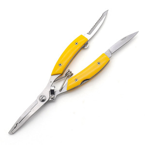 Lu Ban's Work Multi Purpose Fishing Pliers Stainless Steel Hook Remover Cutting Lines Unhooking Fish - Product Image 2
