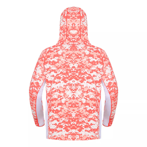 Sudadera con Capucha de Pesca Unisex, Impermeable, Transpirable, Estampada, Personalizada, 100% Poliéster, Nuevo Diseño, UPF 35, Alta Calidad - Product Image 3