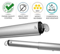 Support de barre transversale réglable pour tuyaux et rideaux décors de scène pour mariages et fêtes décorations d'événements
