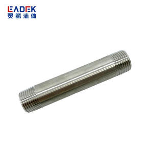 Tuyau d'extension à filetage mâle en acier inoxydable, double extrémité, 304/316, long filetage, connecteur de tuyau d'eau - Product Image 5