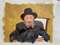 Peinture à l'huile réaliste d'art original, portrait 100% peint à la main sur toile, taille personnalisée, cadre en bois, art mural