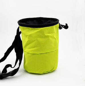 Custom Chalk <b>Bag</b> for Rock Climbing, Bouldering Chalk <b>Bag</b> Bucket with Quick-<b>Clip</b> Belt, Zippered Pockets and Pouch - Product Image 1