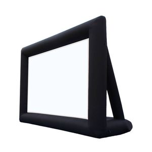 Pantalla <span class=keywords><strong>de</strong></span> proyección delantera y trasera para exteriores personalizada, soplador <span class=keywords><strong>de</strong></span> aire, pantalla <span class=keywords><strong>de</strong></span> cine inflable con sillas - Product Image 2
