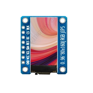 โมดูล LCD ขนาด160 × 80 TFT ST7735S 8PIN หน้าจออุตสาหกรรม SPI ขนาด0.96นิ้วสำหรับแผงควบคุมเครื่องมือ IOT - Product Image 2