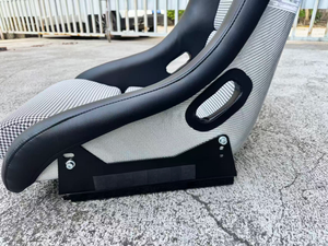 Siège baquet Recaro Pole avec dossier en fibre de carbone, design personnalisé, adaptable universellement aux modèles <span class=keywords><strong>Ford</strong></span> <span class=keywords><strong>Mustang</strong></span> Muscle Car - Product Image 3
