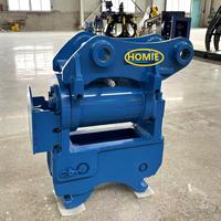 Excavatrice hydraulique attachée 180 °   Accouplements rapides inclinables à vendre