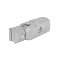 Accesorios de línea de montaje de tubería magra de aluminio de tercera generación, Conector de aluminio de 180 grados, tipo exterior de junta