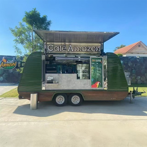 Camion de restauration attrayant avec cuisine complète, idéal <span class=keywords><strong>pour</strong></span> les entreprises alimentaires mobiles, imperméable et antirouille, personnalisable - Product Image 2