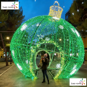 Décoration lumineuse LED pour événements extérieurs, grande boule LED pour la maison, lumières LED pour la décoration de Noël - Product Image 4