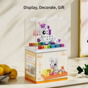 PUNGROW Pixel Box <strong>Small</strong> Particle Animal Cartoon Figurines Puzzle DIY Assembly Educational Toy Mini <strong>Bricks</strong> Building Blocks Sets - Product Image 3