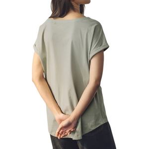 Camisetas Deportivas de Verano para Mujer, Talla Grande, Cuello Redondo, Estampado a Cuadros, Lana, Precio Directo de Fábrica, Nueva Llegada, Gran Venta - Product Image 4