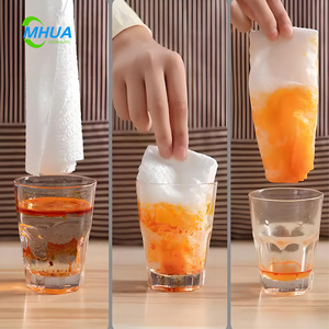 Essuie-tout multifonctionnel à nettoyage rapide pour la cuisine Absorption rapide de l'huile jetable <span class=keywords><strong>Forme</strong></span> carrée <span class=keywords><strong>en</strong></span> tissu non tissé - Product Image 6