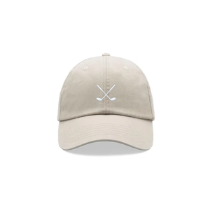 Casquette de baseball en jean bleu clair avec broderie de club de golf blanc sur le panneau avant, ajustable, unisexe, 6 panneaux, printemps-été, décontractée - Product Image 4