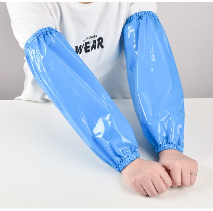 Пластиковая Защитная нарукавная накладка с длинным рукавом Рабочая Водонепроницаемая нарукавная накладка