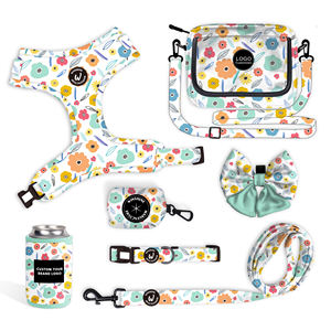 Neueste beliebte Halsband leine für Hunde geschirr passende Mode tasche Outdoor Walking <span class=keywords><strong>Pet</strong></span> mit Dosen kühler - Product Image 5