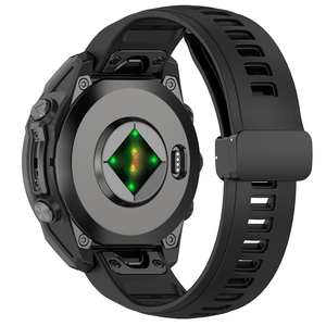 <span class=keywords><strong>Bracelet</strong></span> de montre Quickfit en silicone bicolore de remplacement 20/22/26 mm pour Garmin Enduro 2 <span class=keywords><strong>3</strong></span> <span class=keywords><strong>Fenix</strong></span> E/8 Instinct - Product Image 6