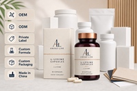Complément alimentaire naturel DL Alpha Tocopheryl Vitamine E 60 capsules pour adultes, marque privée OEM