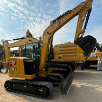 Cat 306.5 Pelle d'occasion Cat305.5E Modèle de particules d'occasion 2023 Petite pelle de 5.5 tonnes en bon état de fonctionnement