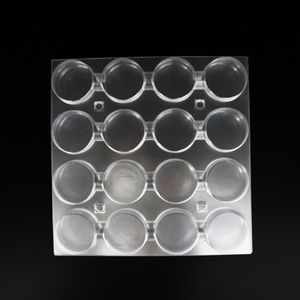 Hộp Đựng Macaron Sô Cô La Tròn 16 Ô Bằng Nhựa PVC Giá Xuất Xưởng Bán Sỉ Khay Đựng Tráng Miệng Bằng Nhựa - Product Image 4