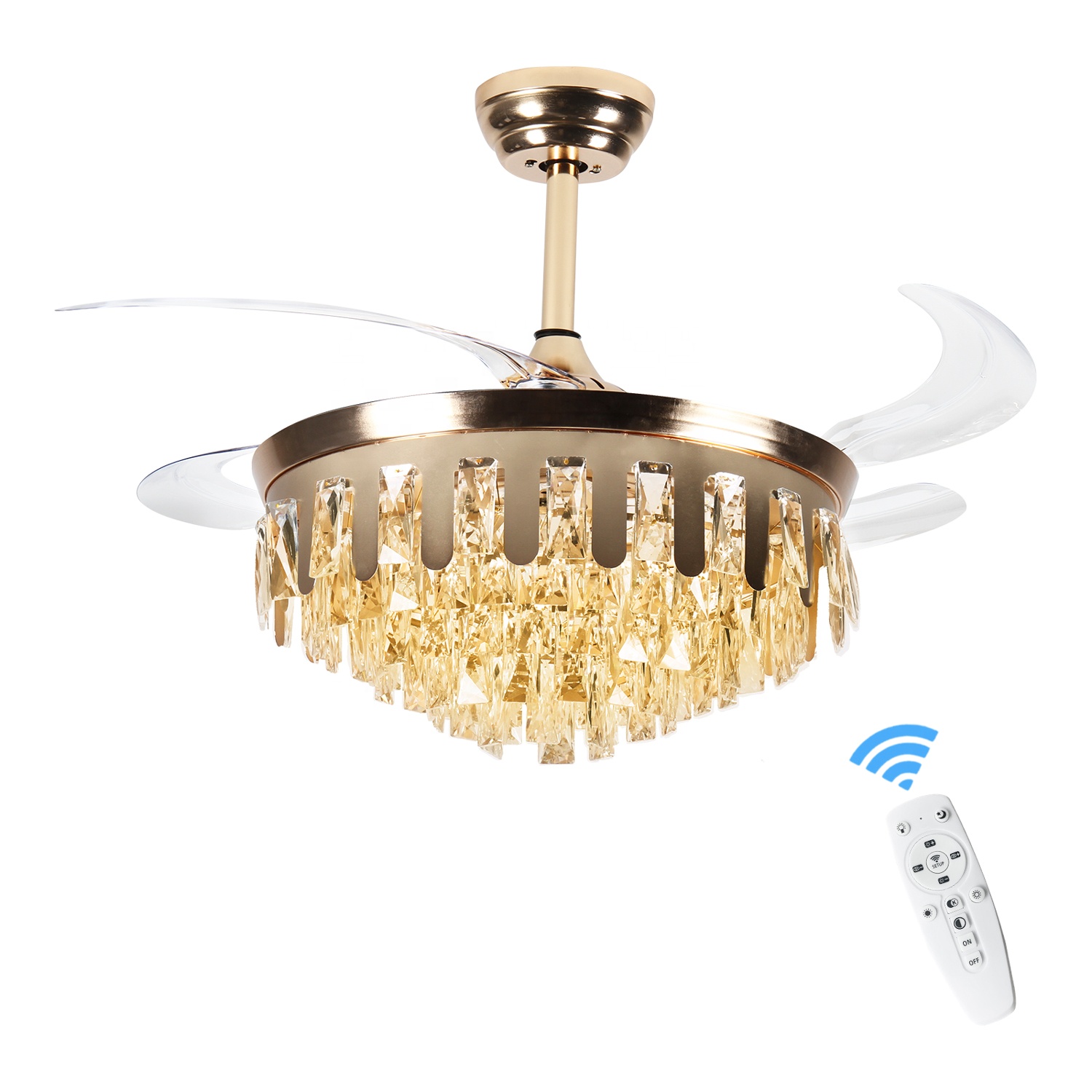 42 pulgadas S dorado electrochapado