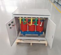 Convertisseur de tension monophasé à triphasé 15kva 20kva 30kva avec transformateur d'isolement 220v-380v entrée 10kv sortie 400v